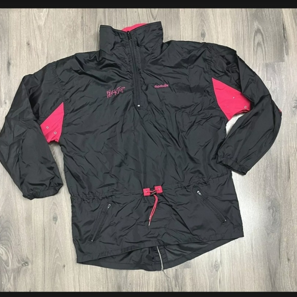 🔥Vintage Reebok 'Blacktop'              Long Zip-up